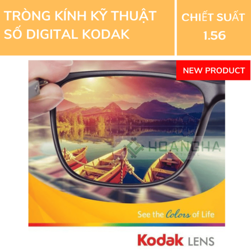 Tròng kính kỹ thuật số Digital Kodak 1.56