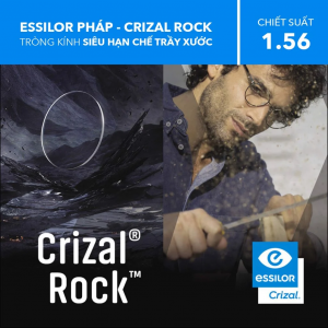 Tròng kính Essilor Crizal Rock 1.56