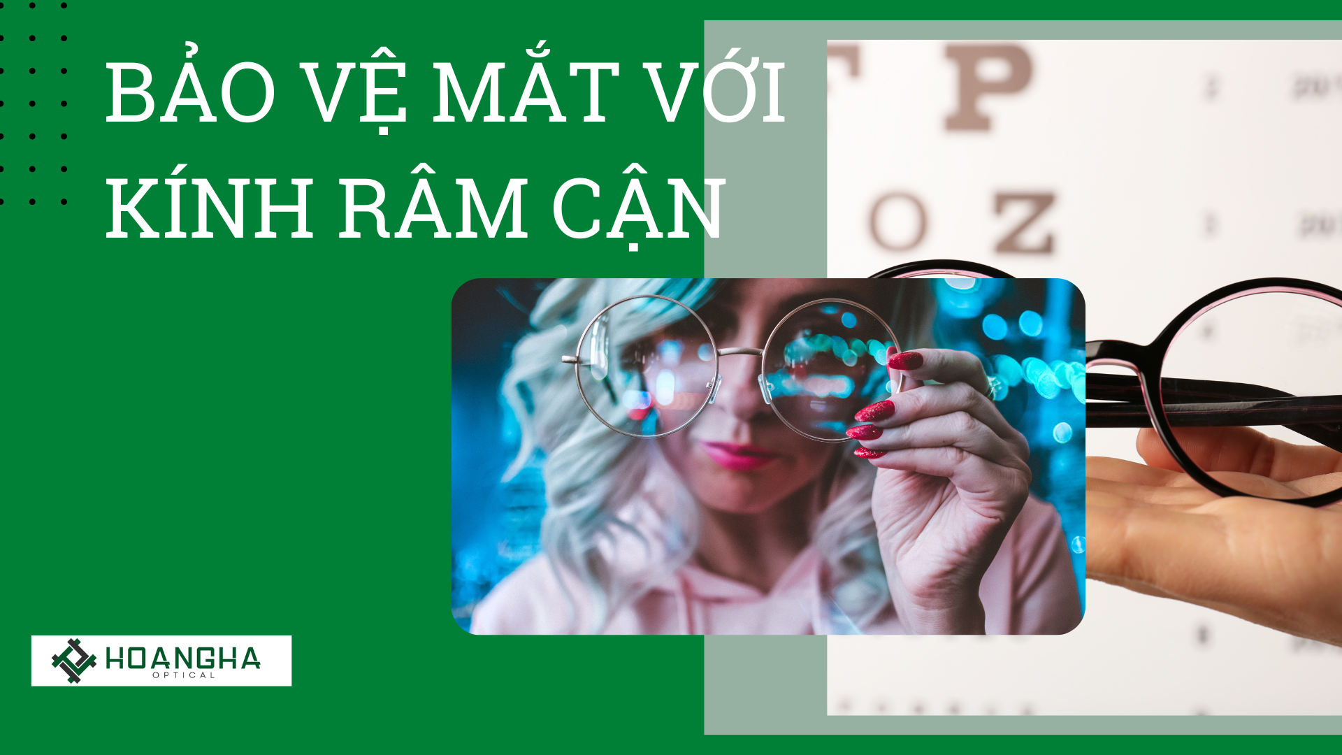 Bảo vệ mắt với tròng kính đổi màu