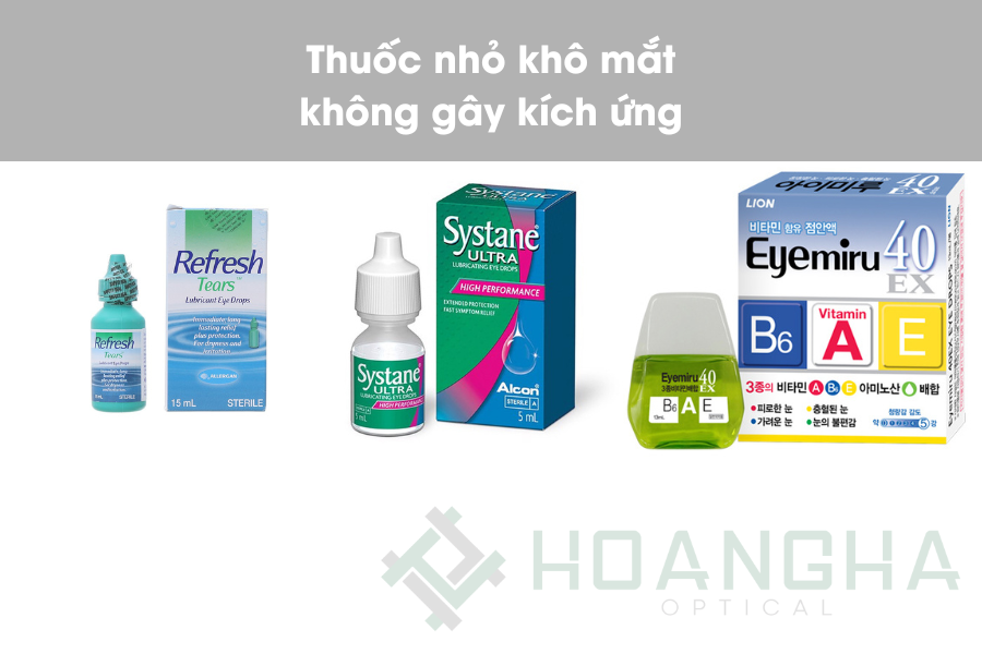 Thuốc Nhỏ Khô Mắt An Toàn