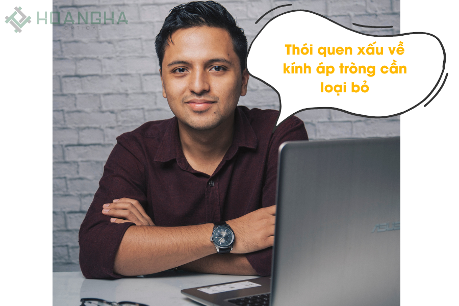 Thói Quen Xấu Về Kính Áp Tròng