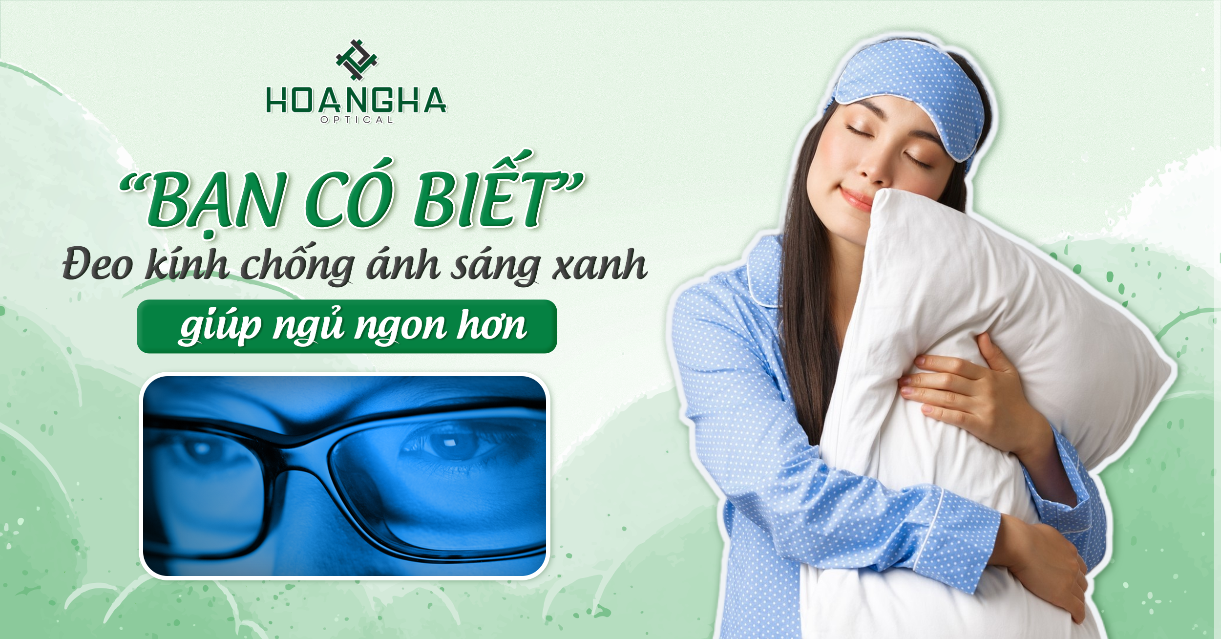 Đeo kính chống ánh sáng xanh