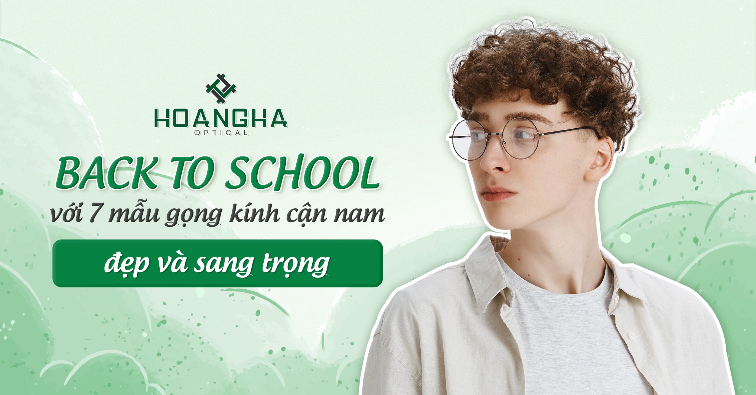 Gọng kính cận nam