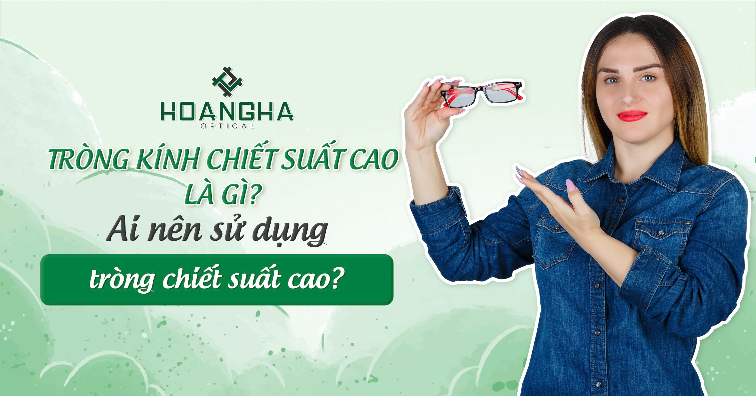 tròng kính chiết suất cao