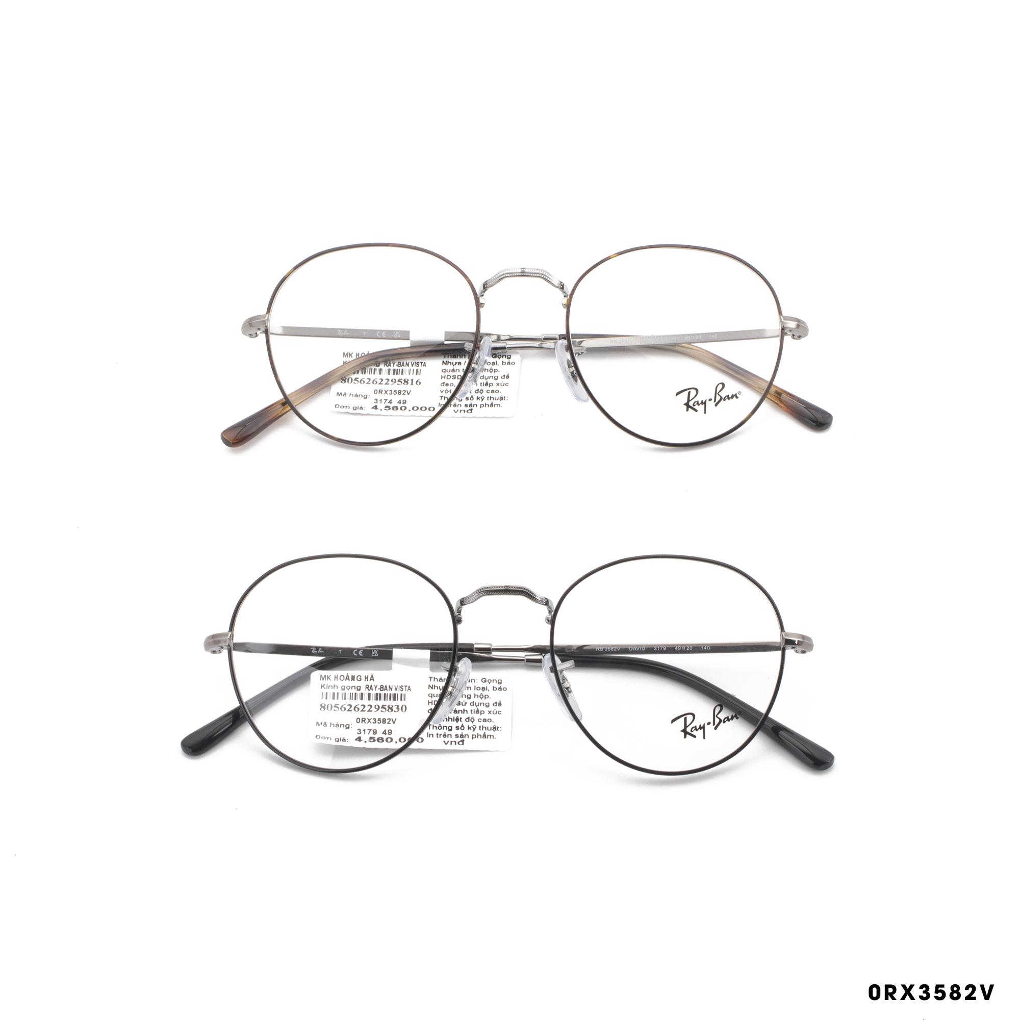 Gọng Kính Rayban RB 0RX3582V 8 0RX3582V (1)